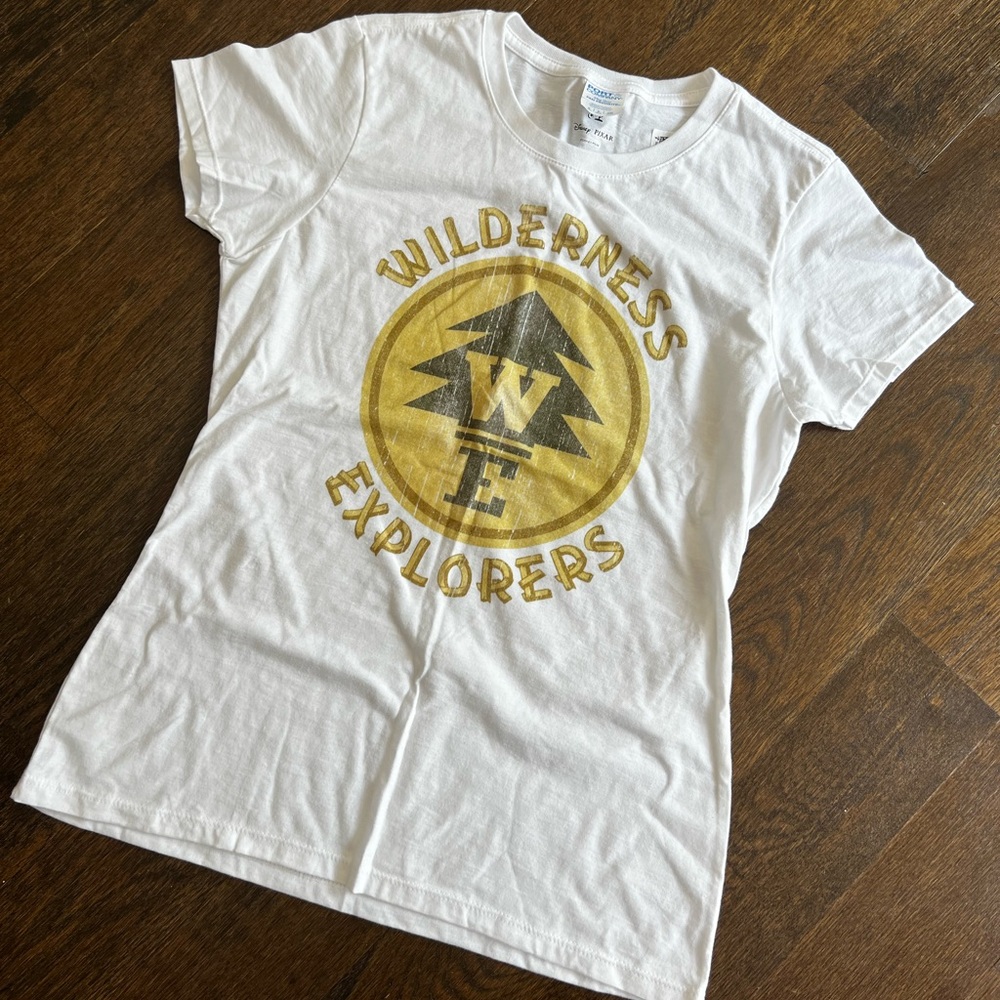 Disney “wilderness explorer” tee shirt, women’s small. New with tags!